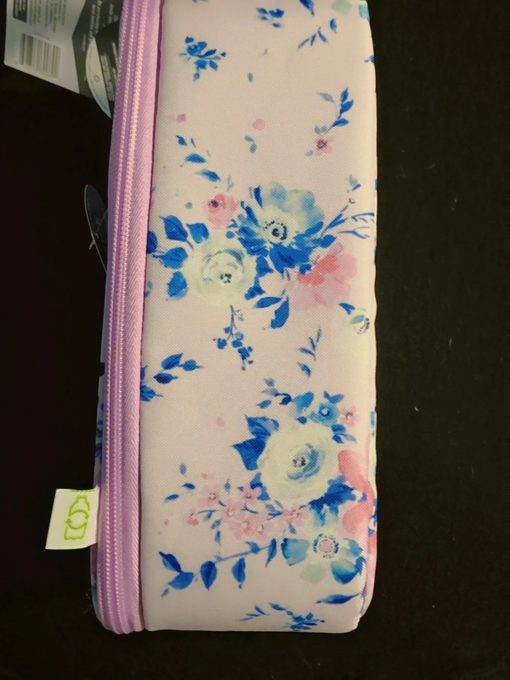 Kids Floral Lunch Bag - Pink & Blue